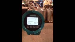 Siemens FC430 Flowmeter Demonstration