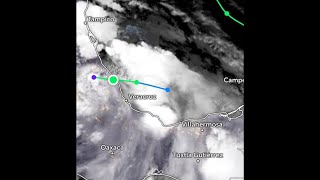 Tropical Storm Chris Timelapse