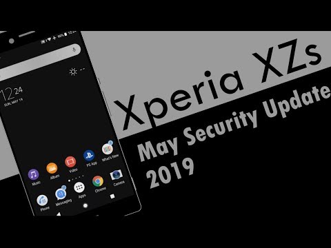 Xperia XZs - May 2019 Security Update