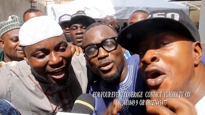 ALHAJI WASIU ALABI PASUMA AND FRIENDS AT HIS 50TH BIRTHDAY