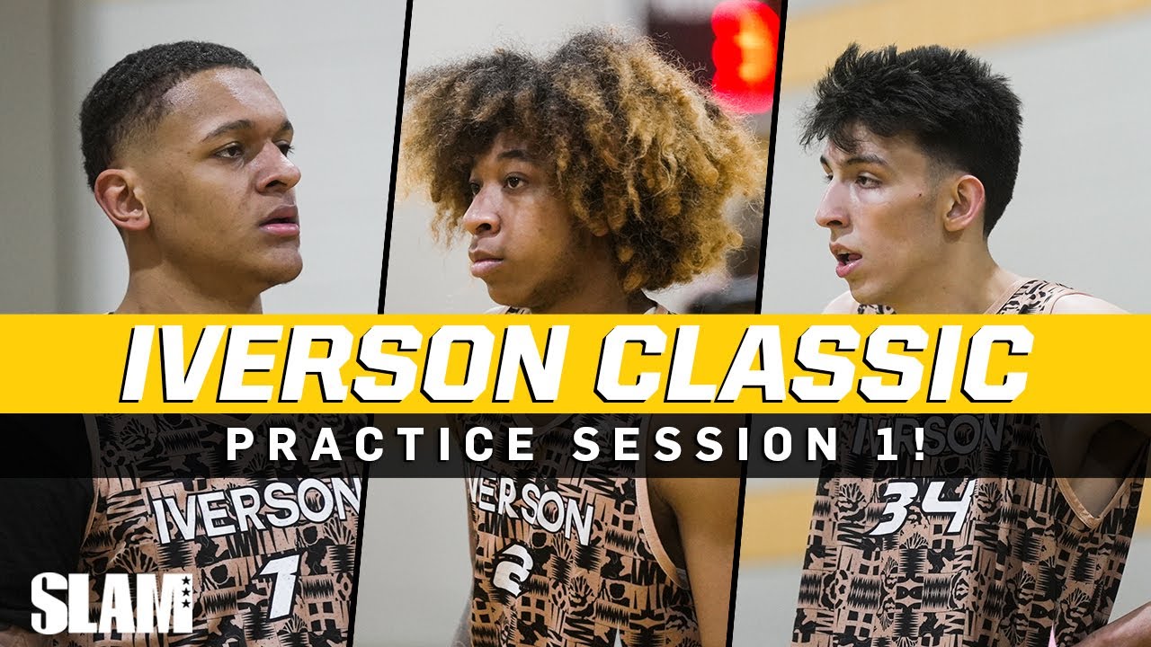 JD Davison & Chet Holmgren SHOW OUT in Iverson Classic Practice! 🔥