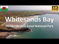 Whitesands Bay Panorama - Pembrokeshire Coast National Park | Wales | UK - 4k 360°