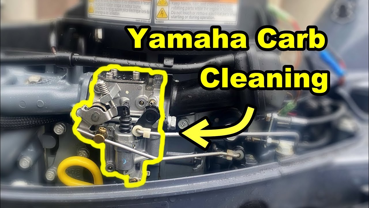 How to Clean Yamaha Carburetor (F9.9 2010 model)