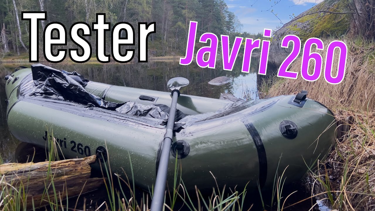 Test og Prøvetur med Packraft Kipara Javri 260  – Lett, Stabil og Moro!