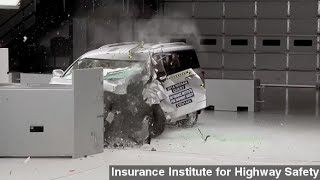 Latest Minivan Crash Tests Aren't Pretty