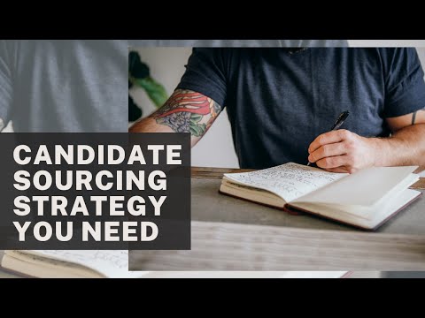 Candidate Sourcing Strategy YOU NEED for Your Recruiting Business!