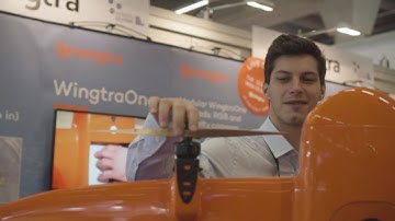 Wingtra, professional surveying drone manufacturer, at InterGEO 2018
