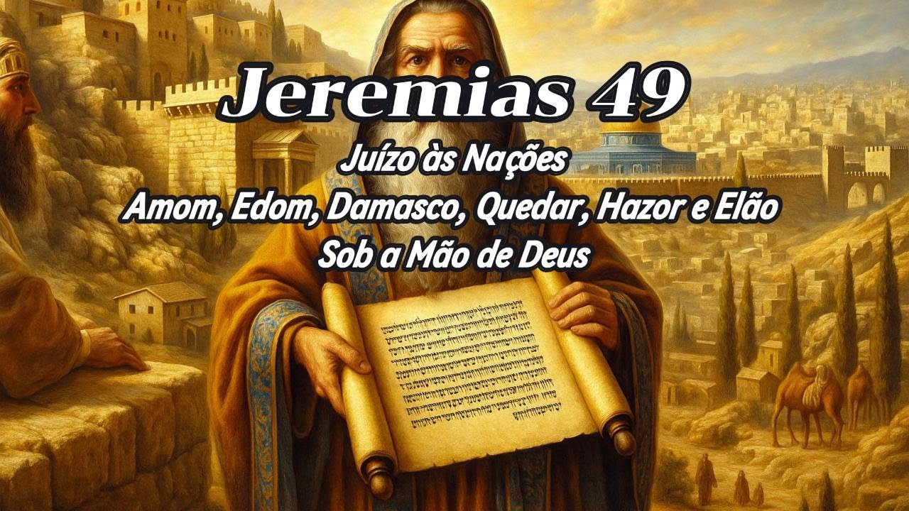 Jeremias 49 – Juízo às Nações: Amom, Edom, Damasco, Quedar, Hazor e Elão Sob a Mão de Deus
