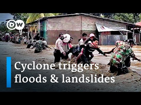 Floods & landslides in Indonesia & East Timor leave scores dead - DW News.