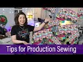 How to production sew and build inventory for craft fairs and more