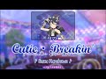 Cutie・Breakin&#39;|Suzu Kurokawa|FULL+LYRICS[ROM/KAN/ENG]|Kiratto Pri☆Chan