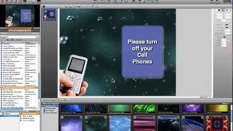 ProPresenter 4 - Slide creation and editing