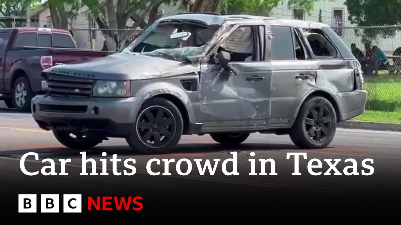 Brownsville: Eight dead as car strikes people in Texas border town