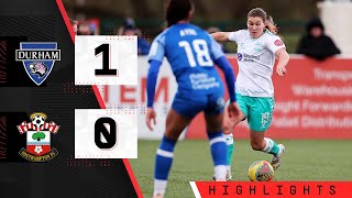 WOMEN'S HIGHLIGHTS: Durham 1-0 Saints | Barclays Women's Championship