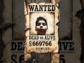 wanted poster #ytshorts #trendingshorts