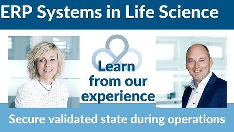 Webinar: Validating ERP - Prepare for the operation challenge