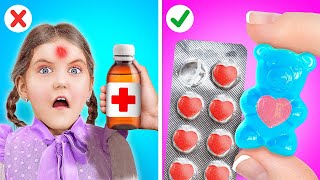 Good VS Bad Doctor 💊 Fantastic Parenting Hacks and Cool Tips in Hospital by 123 GO!