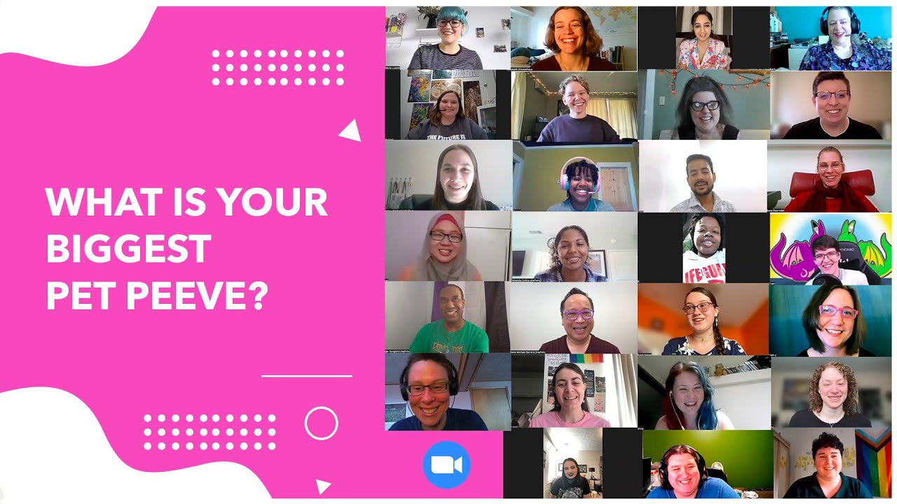 TSF Asexual Interview Series What is Your Biggest Pet Peeve? (Zoom