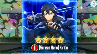 SAOIF [Screen Hero] Kirito skill test