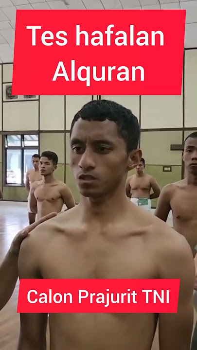 Subhanallah!! Ternyata Dia Hafiz Quran#tni #shorts