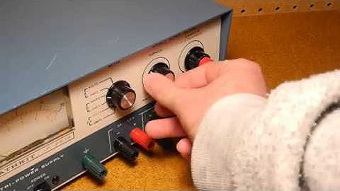 The Heathkit IP-2718 Tri-Power Supply