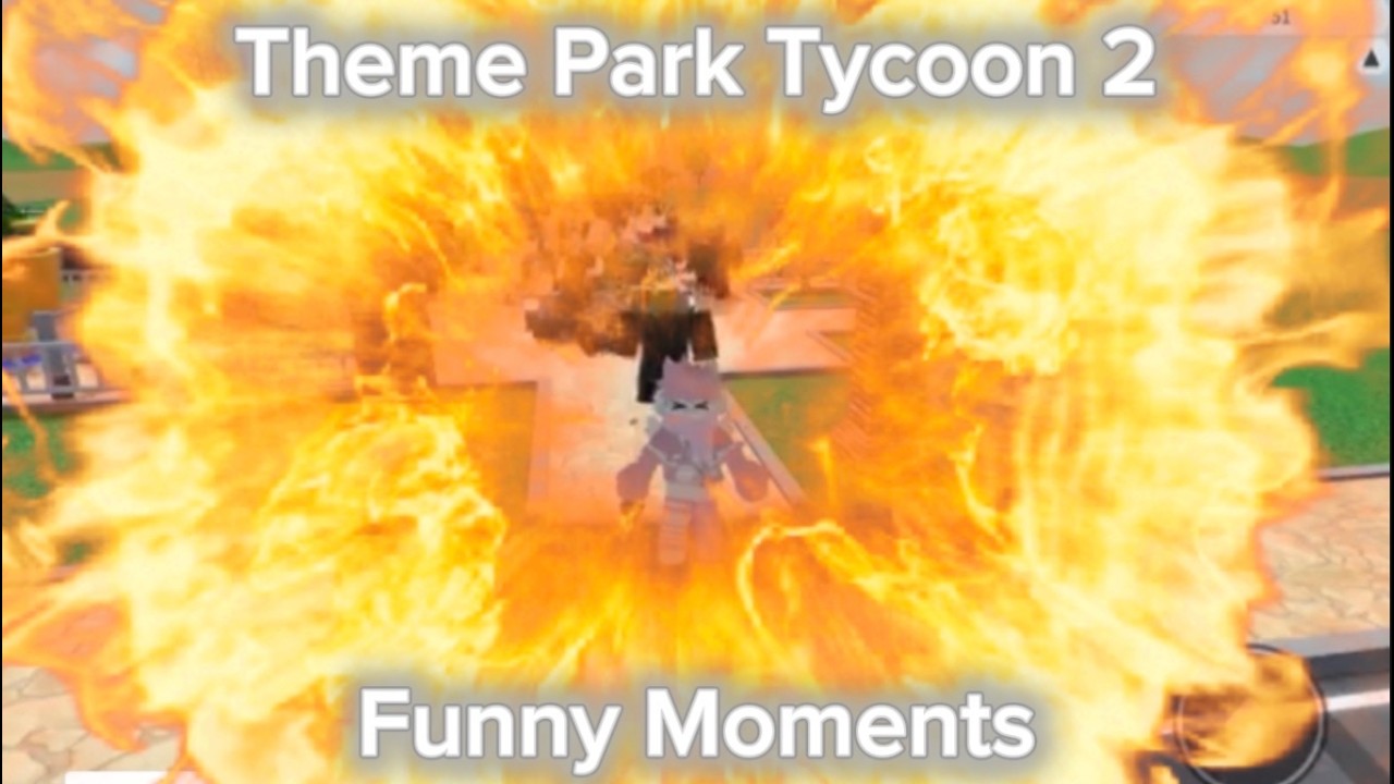 Theme Park Tycoon 2 funny momento.