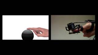 Tactile Rendering for Wearable Devices (Sphere example)