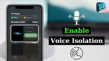 How To Turn On Voice Isolation on iPhone iOS 18 | Activate & Use Voice Isolation