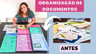 COMO ORGANIZAR TODOS OS SEUS DOCUMENTOS?? | O vídeo mais COMPLETO que você vai ver!