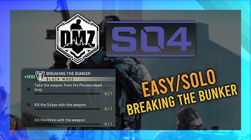 Breaking The Bunker (Black Mous) GUIDE | DMZ Season 4 Mission Guide | Vondel Guide