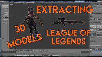Extracting 3d models for Templates - League (LoL) edition
