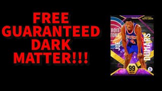 How to win FREE dark matter joe dumars from the ascension board in nba 2k22