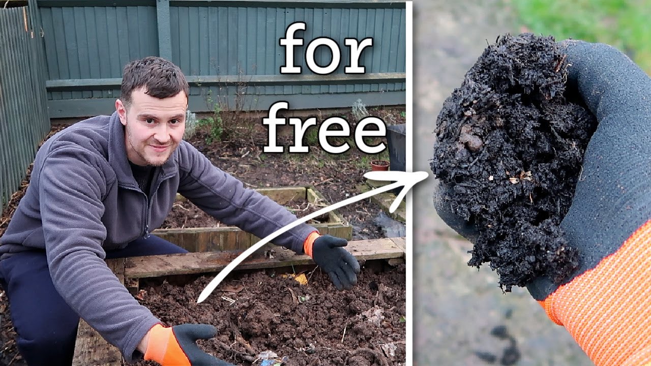 How to improve your garden soil for FREE (UK poor soil remedy) - YouTube