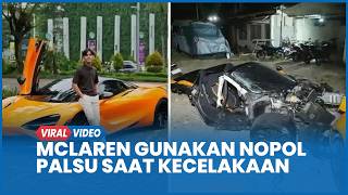 Andra ST's McLaren Used Fake License Plate During Sukoharjo Crash screenshot 4