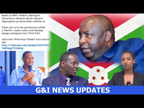 UBURUNDI BWASHIMUSE UMUNYAMAKURU RABIN BIRAMENYEKANA IYICARUBOZO MURI KASHO YA SNR I ROHERO