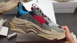 triple s red blue