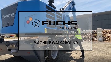 Fuchs Material Handler - Machine Walkaround