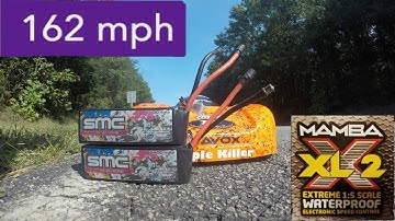 Arrma Limitless GT 162mph pass 8s, xlx2,Ripple Killer cap packs