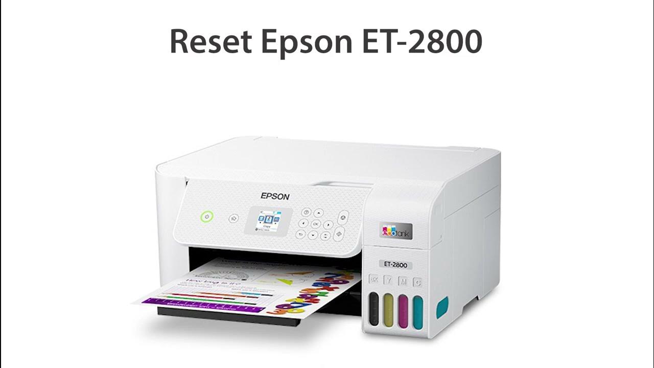 Reset Epson ET 2810 Wicreset Key 