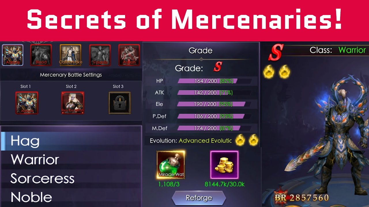 เกม legacy of discord  2022  Secrets of Mercenaries - Legacy of Discord - Apollyon