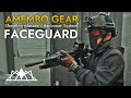 【サバゲー】正面戦闘に特化したフェイスガード【AMEMBO GEAR "S.A.S FACE GUARD"】