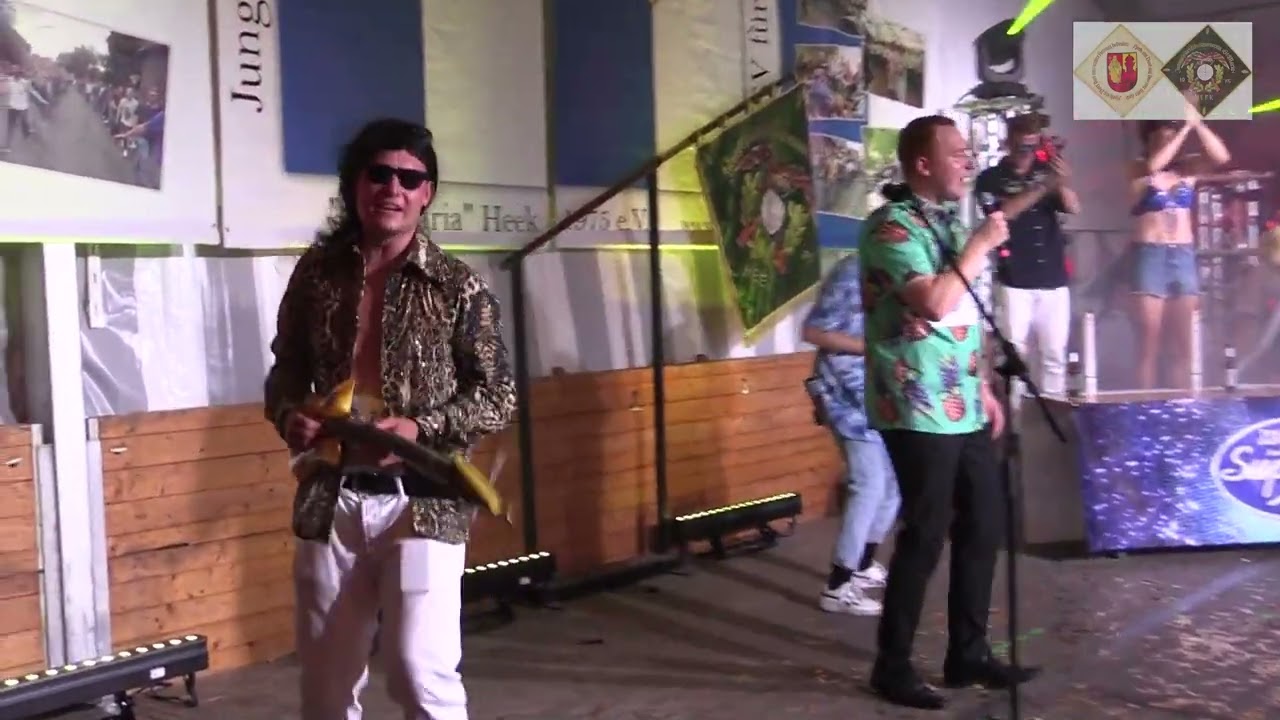 JSV Heek, Schützenfest 2022, Auschnitt vom Kommersabend 