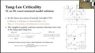 Yuan Xin, “Yang-Lee quantum criticality in various dimensions”