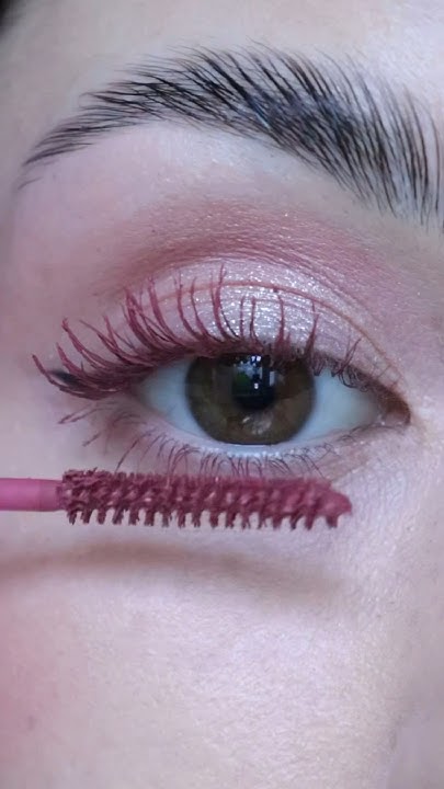 ТУШЬ В ОТТЕНКЕ БУРГУНДИ😍🤤 #makeup #тушь #catrice - YouTube