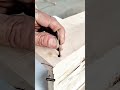 nailing technique👍 #carpenter #woodworking #wood #diy #furniture #shorts