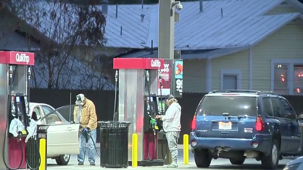 Pain at the pump: Gas prices hit record high in U.S. - YouTube