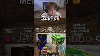 3 MILLION Block MEGABUILD on DonutSMP #minecraft #donutsmp #unstablesmp