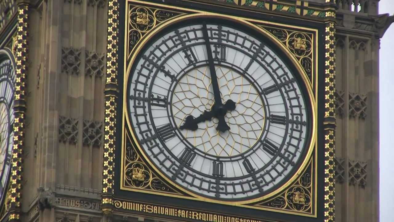 Big Ben rings in the London 2012 Olympic Games - Chimed 40 times non-stop for three minutes