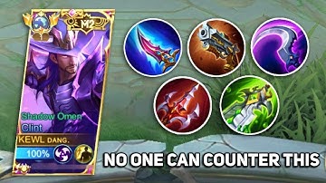 CLINT FULL PENETRATION BUILD!! THIS BUILD WILL DESTROY THE META HEROES!!🔥 (DAMAGE HACK BUILD)