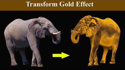 Gold Effect in Photoshop cc 7.0